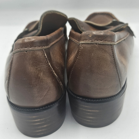 Mens Jolly Rogers by Sebago leather loafers size 10B main image 6